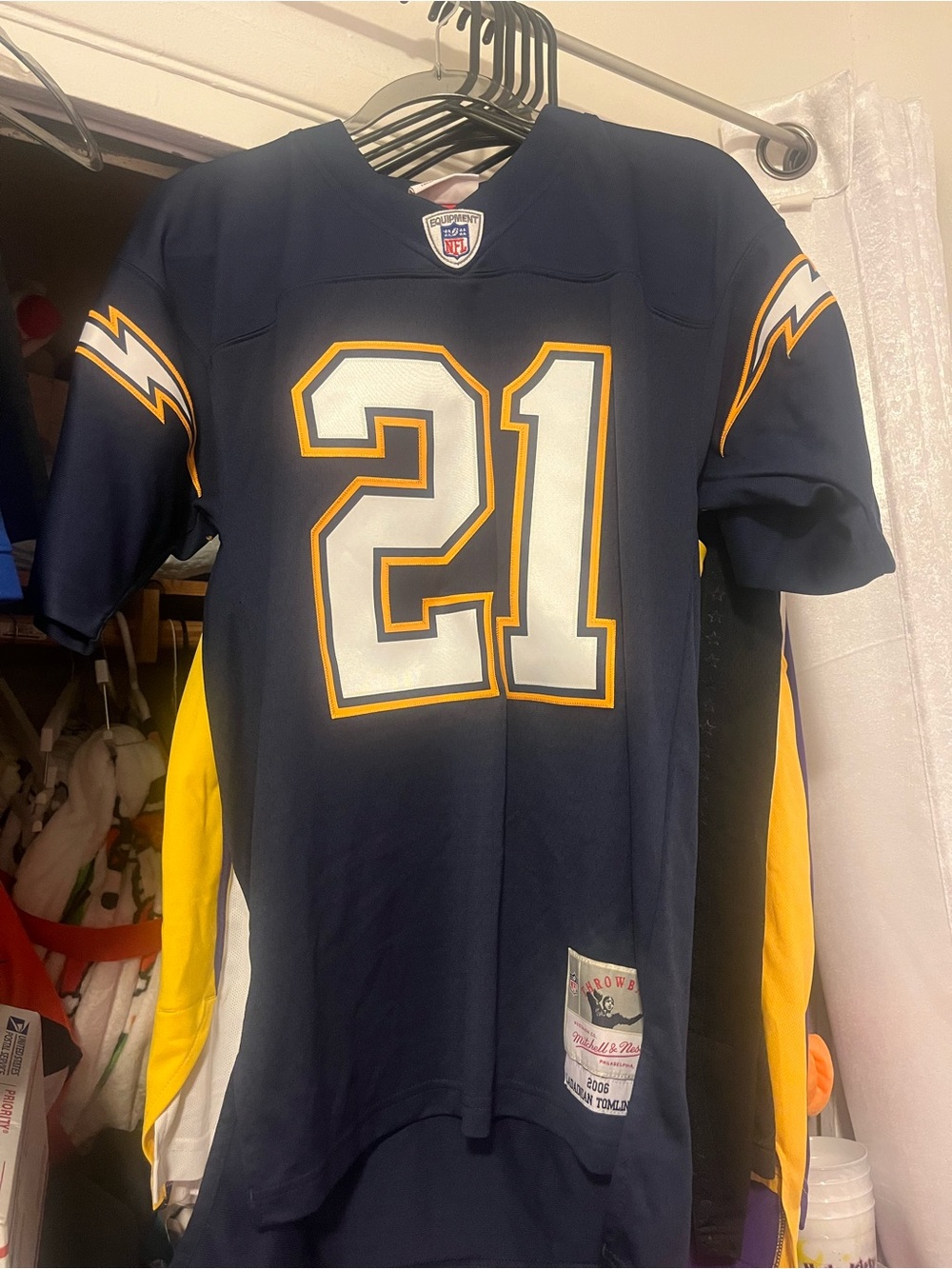 LaDainian Tomlinson San Diego Chargers Navy 2006 Legacy Player Jersey